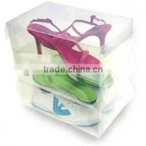 2013 Fashion Hot Sale Clear High-heeled Shoe Box With High Quality thumbnail-1