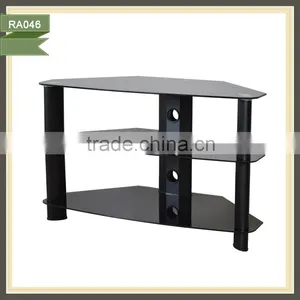 Exotic Glass tv Stand Brass Tray Table tv Rack RA046 thumbnail-1