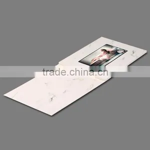 CE/ RoHS/FCC Factory Supply Video Card ,lcd Video Brochure Card With Hard Cover thumbnail-6
