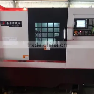 Slant Bed CNC Lathes TCK46A Linear Guideway With Tailstock thumbnail-3