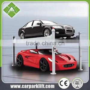 One Cylinder Hydraulic Lift Type and CE Certification Four Post Car Lift thumbnail-1