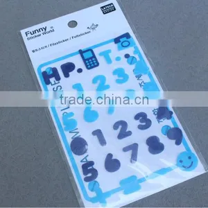 Custom Letter Flocking Sticker thumbnail-1