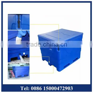 Rotomoulding Large Cooler for Storing Fish, Plastic Fish Ice Cooler With Imported LLDPE Material thumbnail-4