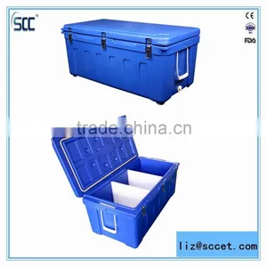 SCC Blue Roto Mold Ice Cooler Boxes, Cooler Chests thumbnail-1