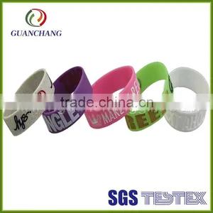 Hot Selling Fashionable Promoting Printed Fancy Smart Silicone Wristband Wholesale China Manufacture thumbnail-6