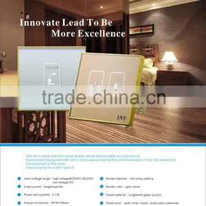 Toughened Glass Light Wall Touch Switch thumbnail-2