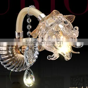Crystal Living Room Wall Sconces .Crystal Wall Lamp .K9 Crystal Wall Light With 1 Light thumbnail-3