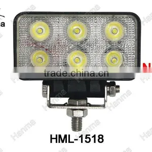 Rectangle LED Work Light 18W thumbnail-1