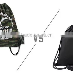 Fashion Cotton Drawstring Travel Bag thumbnail-3