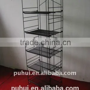 Multi Functional Free Standing Mats Display Rack Manufacturer From China thumbnail-6