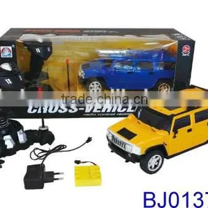 Best Kid Toy Yellow Remote Control Car Cross Country Car 4ch Big Wheels rc Car Kit thumbnail-3