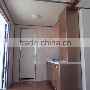 Low Cost Prefab House / Steel Cheap Prefab Sale Living Container Home/ Prefab Flat Packed Design Sandwich Panel Container House thumbnail-4