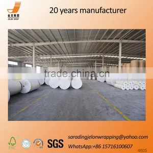 Yellow Silicone Coated Release Paper/jumbo Roll Siliconized Paper thumbnail-3