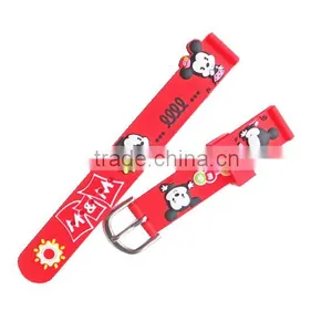 2016 Hot Sale Custom Made Silicone Rubber Watchband Loop thumbnail-3