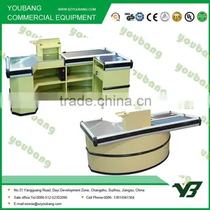 Cash Checkout Counter With Supermarket Cash Counter thumbnail-2