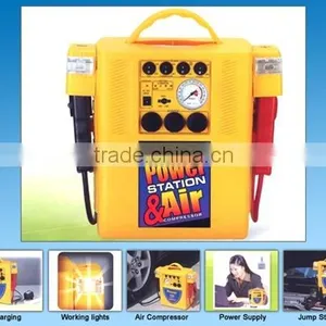 4 in 1 High Quality of Rechargeable Jump Start With Air Compressor thumbnail-1