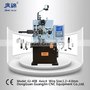 High Quality 4 Axis CNC Spring Coil Winding Machine thumbnail-1