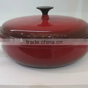 Cast Iron Casserole/round Casserole/oval Casserole/dutch Oven/sauce Pot thumbnail-1