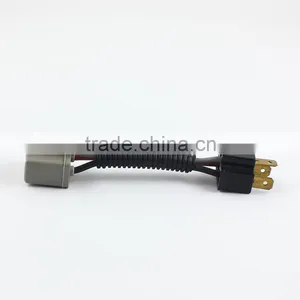 H4 9003 HB2 LED Bulb Socket H4 Ceramic Male Female LED Extension Cable Holder Plug Adaptor Socket Connector thumbnail-3