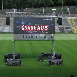 Brazil --- P10mm P16 Full Color Outdoor Football Stadium Perimeter Led Display Screen thumbnail-1