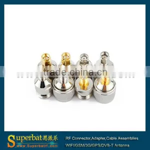BNC Adapter BNC Plug to 2 Jack "T" Type Male Female Coupler thumbnail-1