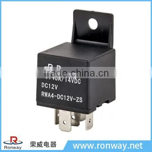 Ronway Factory Universal Type 12V 40A Auto With Black Cover Waterproof Relay thumbnail-2