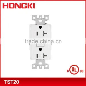 New UL CUL 120V Gfci Wall Outlet Socket Receptacle With the Function of Detecting the Life End Time Autonmatically thumbnail-1