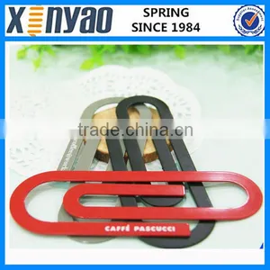 Promotional Gifts Customer Design Colorful Stainless Steel Normal Simgle Shape Bookmark thumbnail-3