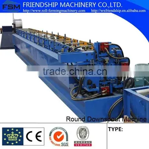 Round Downspout Machine For Sale Hydraulic Cutting Plc Control thumbnail-1