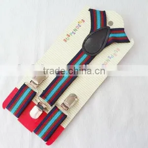 Wholesale Fashion Stripes Kids Elastic Braces Suspender thumbnail-4