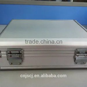 Multi Function With Lock Very Farm Durable Made in China Silver ABS Tool Case With Lock thumbnail-3