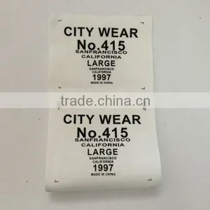 2017 New Design Cheap Printing Cloth Labels thumbnail-1