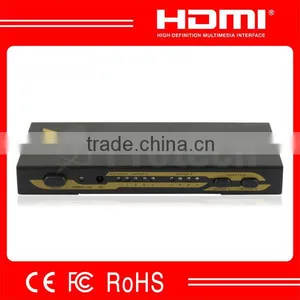 New Arrival V1.4 4kx2k 4 In 2 Out HDMI Matrix With Toslink SPDIF With IR Remote 4PET0402A thumbnail-1