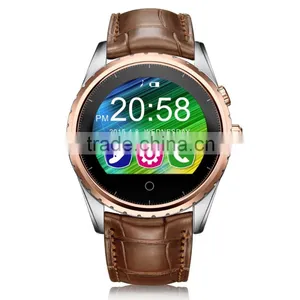 Vintage Smartwatches Reloj Inteligente Android Wear Smart Android Watch Smartwatch Android IOS With Camera Stainless Steel Case thumbnail-1