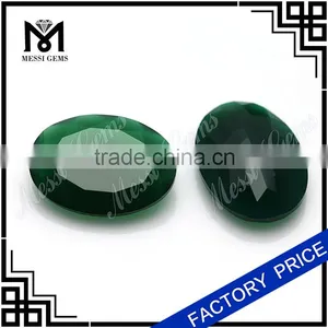 Chinese Oval 13x18MM Green Agate Wholesale Natural Agate thumbnail-2