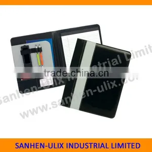 PU or PVC or Leather Fashion Portfolio With Writing Pad thumbnail-1