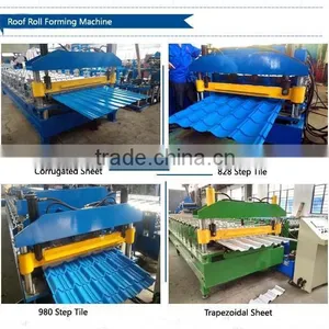 Glazed Tile Forming Machine,Tile Roll Forming Machine,Roofing Tile Roll Forming Machine thumbnail-1