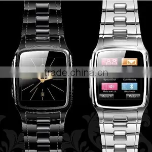 Ultra Thin Stainless Steel TW810 Watch Mobile Phone thumbnail-1