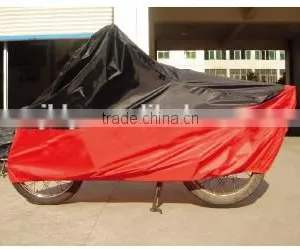 Easily Carried Customized Black Red Waterproof Motorcycle Cover thumbnail-4
