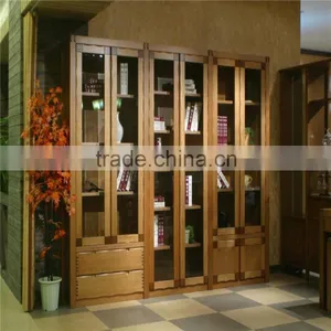 Maple Solid Wood Book Cabinet thumbnail-4