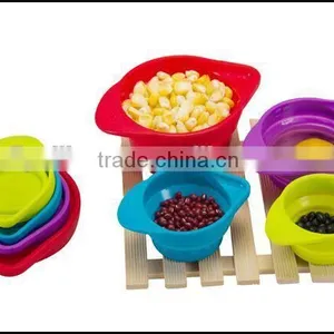 Weight Watchers Collapsible Silicone Measuring Cups 4 Piece Set, Silicone Collapsible Measuring Cup thumbnail-5