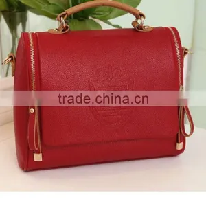 2016 New Design Women Handbag Simple Shoulder Bags Tote Purse PU Leather Ladies Messenger Hobo Bag High Quality Free Shipping thumbnail-4
