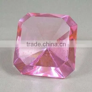 2016 Fabulous Pink Square Section Crystal Diamond thumbnail-1