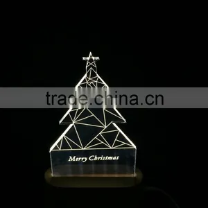 3D Lamp Acrylic Led Table Lamp thumbnail-2