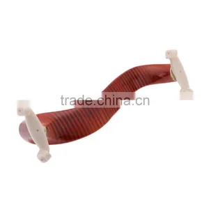 Violin Shoulder Rest Maple Wood Fit 3/4 4/4 Fiddle Violin With Cleaning Cloth thumbnail-4