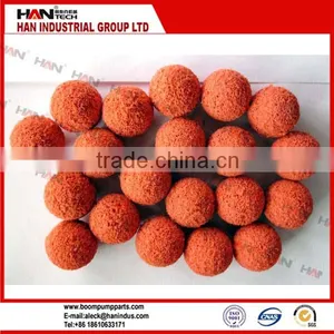 High Quality Rubber Sponge Cleaning Ball for Pipeline Cleaning for Concrete Pump Equipment thumbnail-4