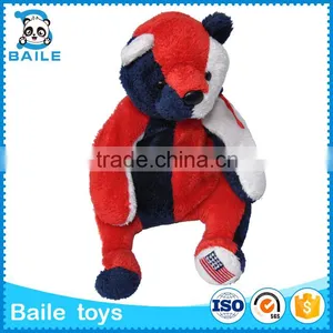 USA Stuffed Plush Bear Toy With Customize Logo thumbnail-1