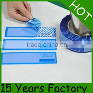 Partial Transfer and Total Transfer Warranty Sticker Void if Tampered thumbnail-2