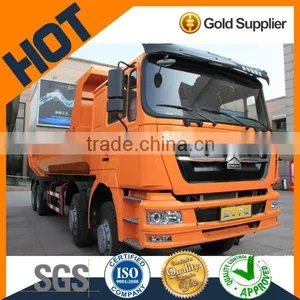 Sinotruk Hoka Series 8x4 340hp U Shape Dump Truck for Construction Waste thumbnail-1