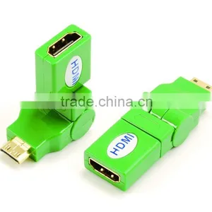 HDMI Female to MINI Male Adapter Rotating 270 Degree thumbnail-4